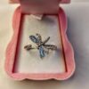 Anello roteante Farfalla